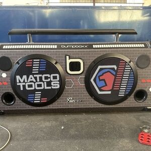 Flare8 Bluetooth Boombox - Black and Gray